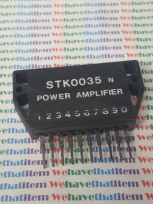 #ad Power Amplifier 1 Pieces Model Number Stk0035 Black Colored $14.98
