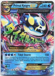 Primal Kyogre EX 55/160 XY Primal Clash Ultra Rare Holo