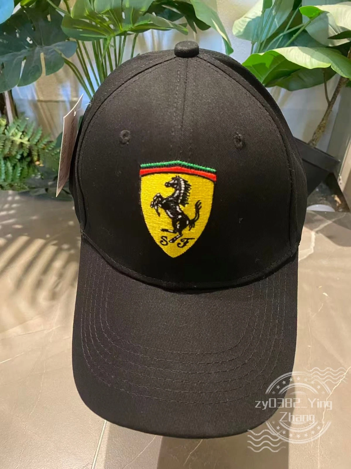 Ferrari Men's Embroidered Sporty Casual Adjustable Curved Brim Baseball Cap Hat
Opens in a new windo