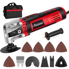Oscillating Tool, 3.5-Amp Oscillating Multi Tool with 4.5° Oscillation Angle,...