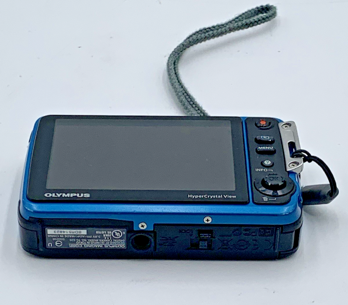 OLYMPUS Tough TG-620 Full HD 5x Optical Zoom 12MP Blue Digital