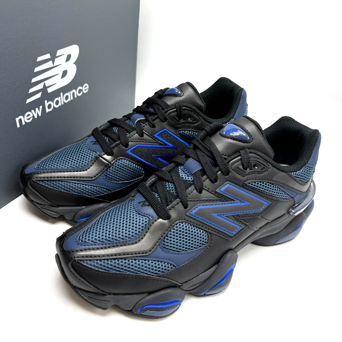New Balance 9060 Black / Indigo Men's Shoe U9060BLB sz 9-12 | eBay