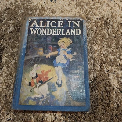 1925 First PRETTY Edition ALICE'S ADVENTURES IN WONDERLAND [Colored Pictures] - Image 1 of 4