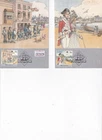 AUSTRALIA MAXICARDS. FIRST FLEET DEPART SET5 AS REC'D SEE SCAN & DESC. FREE POST
