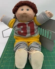 Vintage 1985 Cabbage Patch Kids Boy Brown Eyes Brown Hair HM#2 READ!