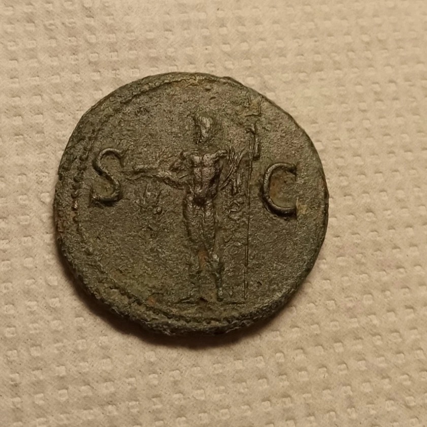 superbe as Agrippa revers Jupiter 10 gr 8 27 mm - Photo 2/2