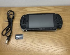 Sony PSP 1003 Black Handheld Games Console With charging cable and SD card