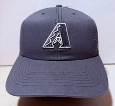 47 Brand Arizona Diamondbacks Fitted Relaxed Hat Cap Small Gray Cotton