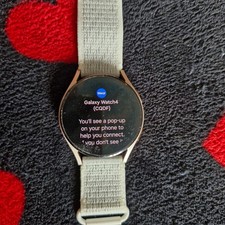 Samsung GALAXY Watch Series 4 20mm Rose Gold Case And Fabric Strap