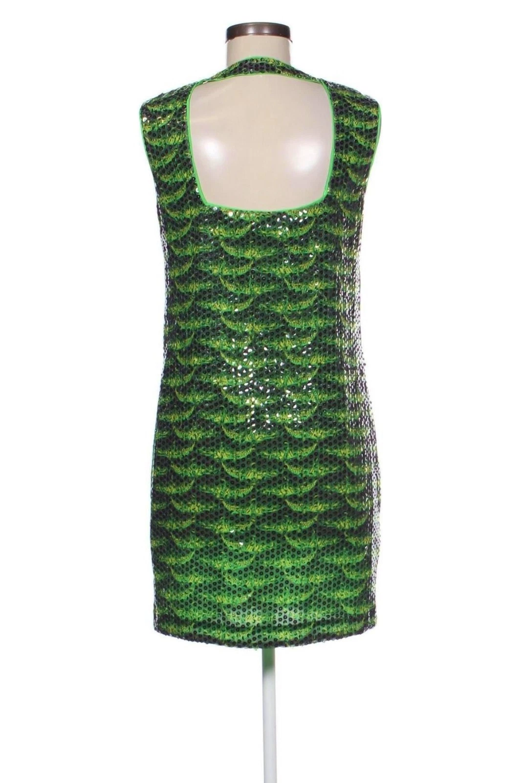 VERSACE H&M ~ Abito in paillettes con stampa palma ~ Taglia: M AUTENTICO