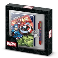 Marvel Avengers Tagebuch + Stift Karactermania