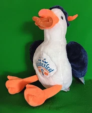 Morey's Pier and Water Parks 2023 20" Sunny the Seagull Oktoberfest, NWT!!!