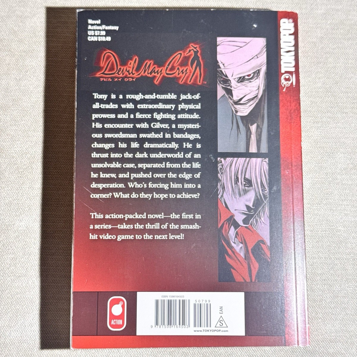 Devil May Cry Complete Light Novel Set Volume 1 & 2 Book DMC 1st