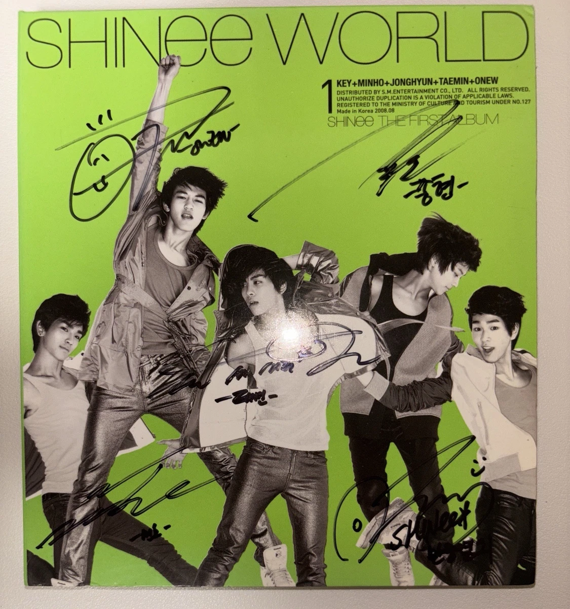 shinee autograph products for sale | eBay