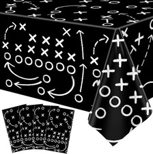 4 Pack Football Tablecloths Football Tactical Themed Tablecloths Party Favor