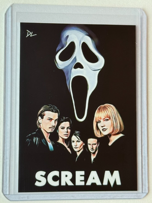 Scream Limited Edition Artist Signed “Horror Classic” Trading Card