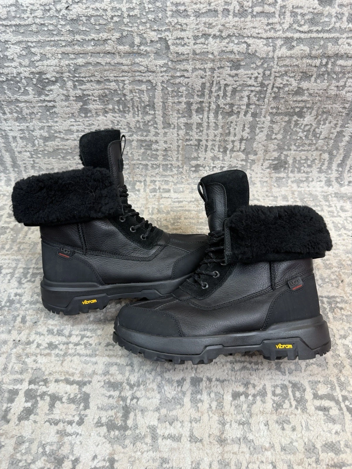Size 8 - UGG Adirondack XXV Waterproof Winter Boots Black 1170770BLK