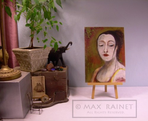 IMPRESSIONIST A Lady ~ Love Lost = Original OIL PAINTING = Cathy Peterson = 2012 - Picture 2 of 12
