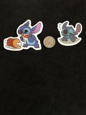 Disney Stickers Scrapbook/Water Bottle - Lot of 2 - Stitch - New