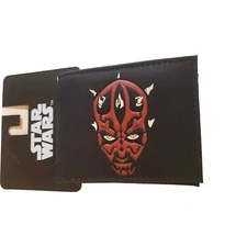 Star Wars Darth Maul Portrait Bifold Wallet Bioworld *Exclusive*