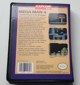 Mega Man 4 IV CASE ONLY Nintendo NES Box ANY 4+ 20% OFF A+ QUALITY