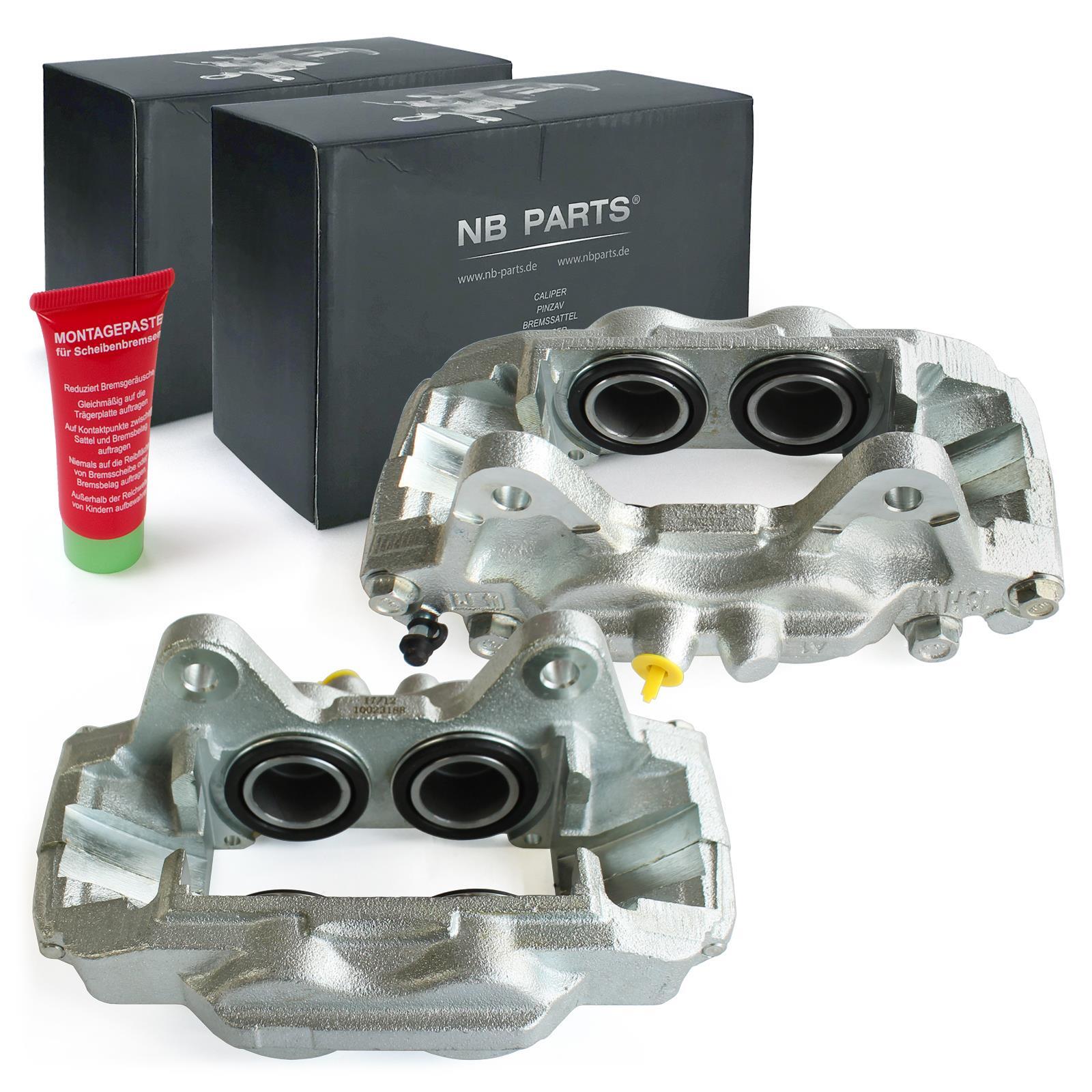 2x Brake Caliper Front Left + Right for Toyota Land Cruiser 300 Prado