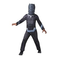 Black Panther Avengers Child Costume Wakanda Jumpsuit w/ Mask - Rubie's 640907
