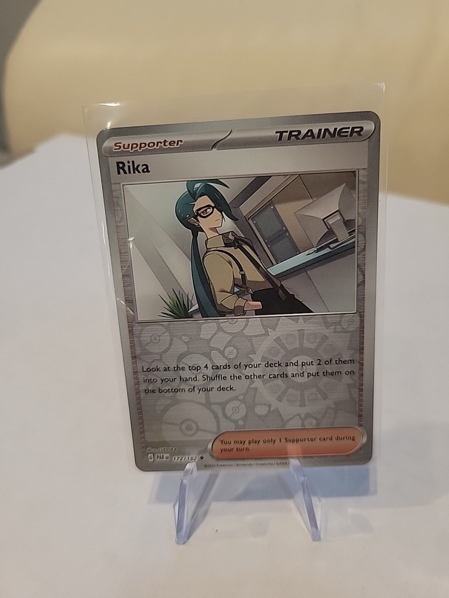 Rika 172/182 Paradox Rift Reverse Holo Uncommon Pokémon TCG | eBay