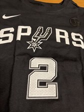 NBA San Antonio Spurs Leonard 2 Nike Youth Boys T-Shirt Small