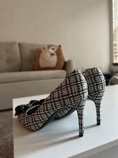 BCB Generation Plaid bow Heels 