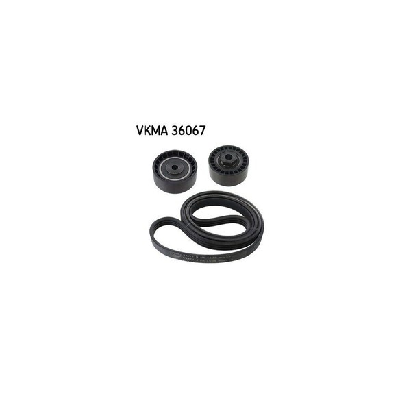 Keilrippenriemensatz Skf Vkma 36067 FüR Nissan Peugeot Renault Dacia-image