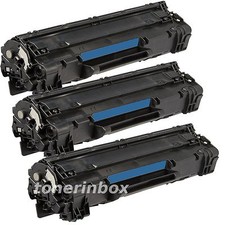 3 Pack Compatible CF283X 83X Toner For HP LaserJet Pro MFP M127fn M127fw M125nw