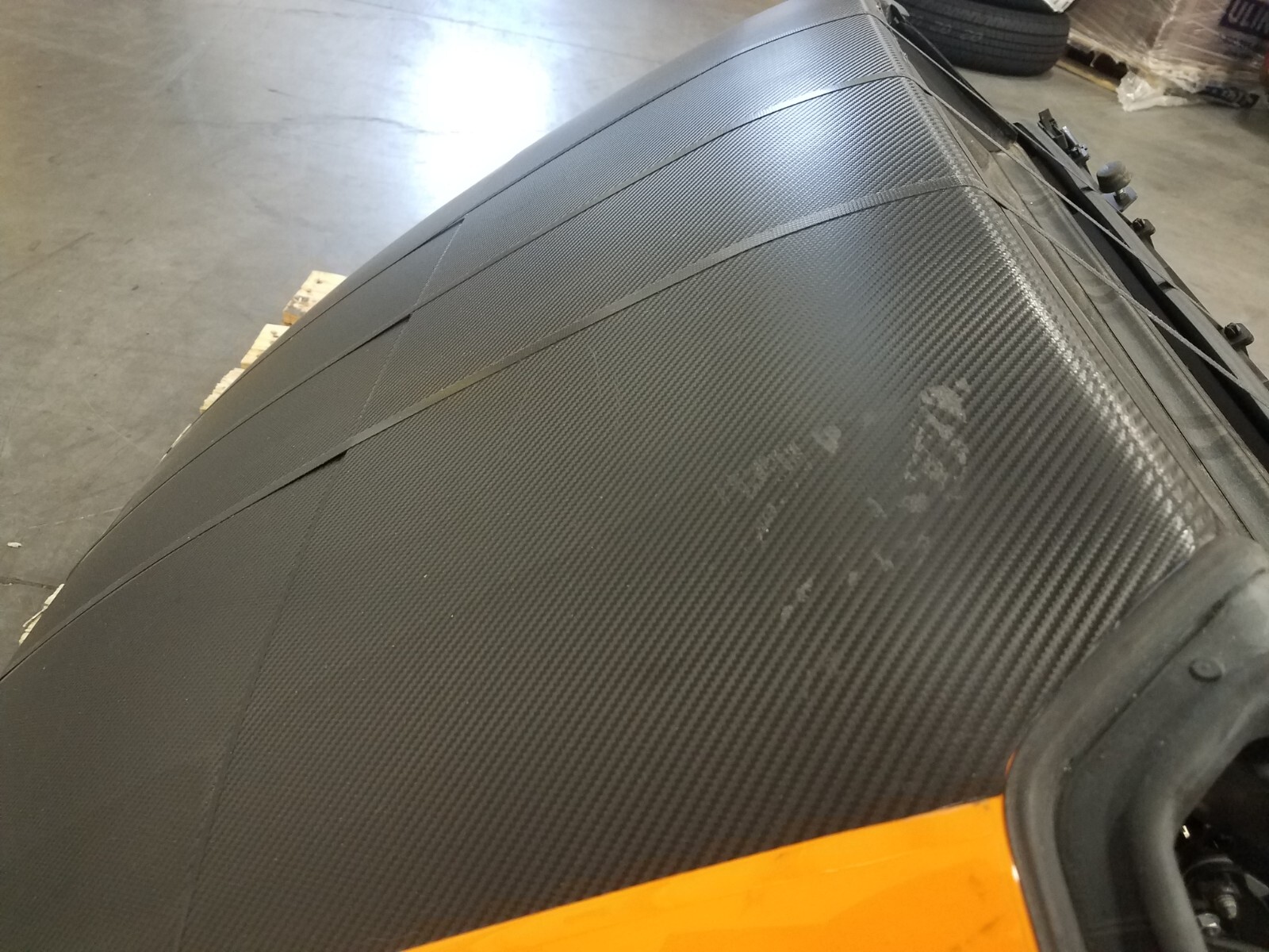 2016 McLaren 675LT Spider Folding Hard Top Roof Panel Assembly #5556 A-2