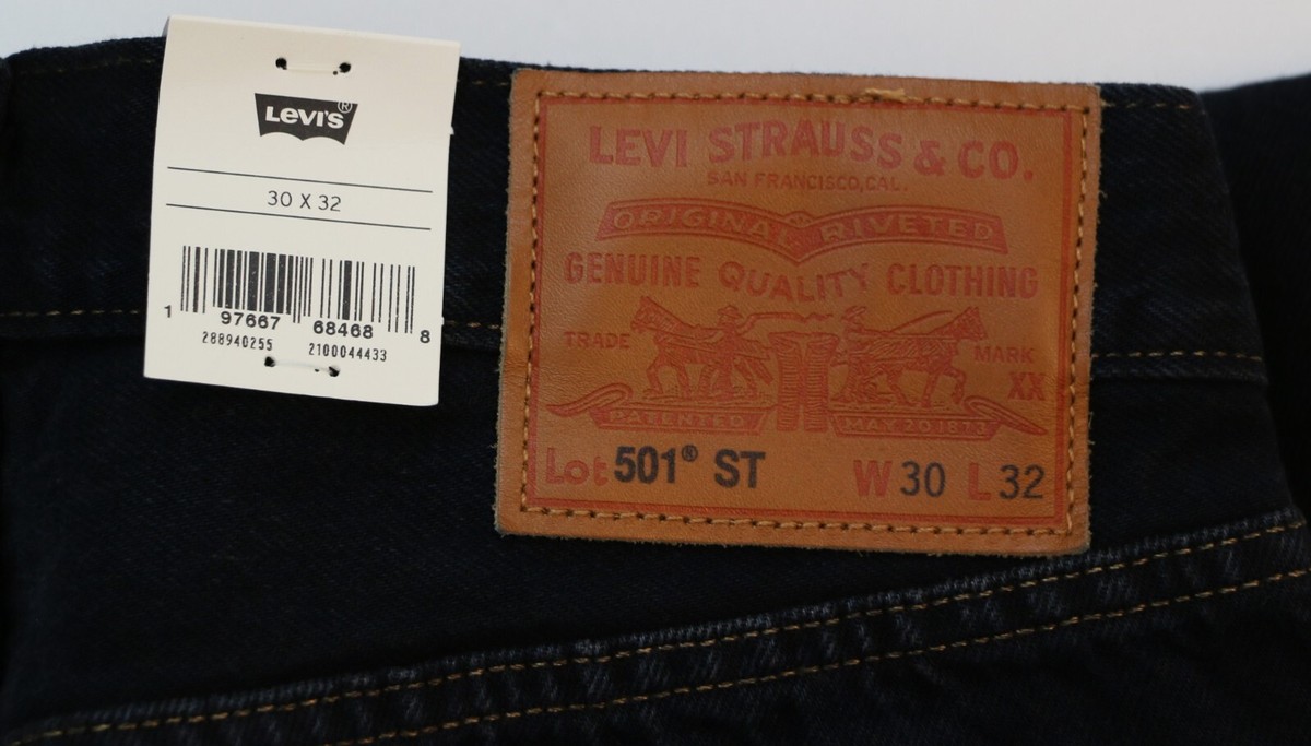 Levi's Premium 501 Selvedge Jeans Slim Taper Men's Sizes 100