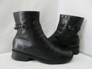 clarks black ankle boots size 6