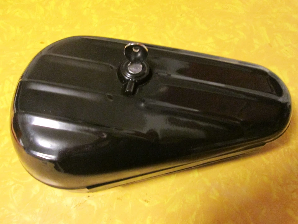 Harley Knucklehead Panhead Flathead FL 45 WLA UL caja de herramientas negra Foto 4 de 4