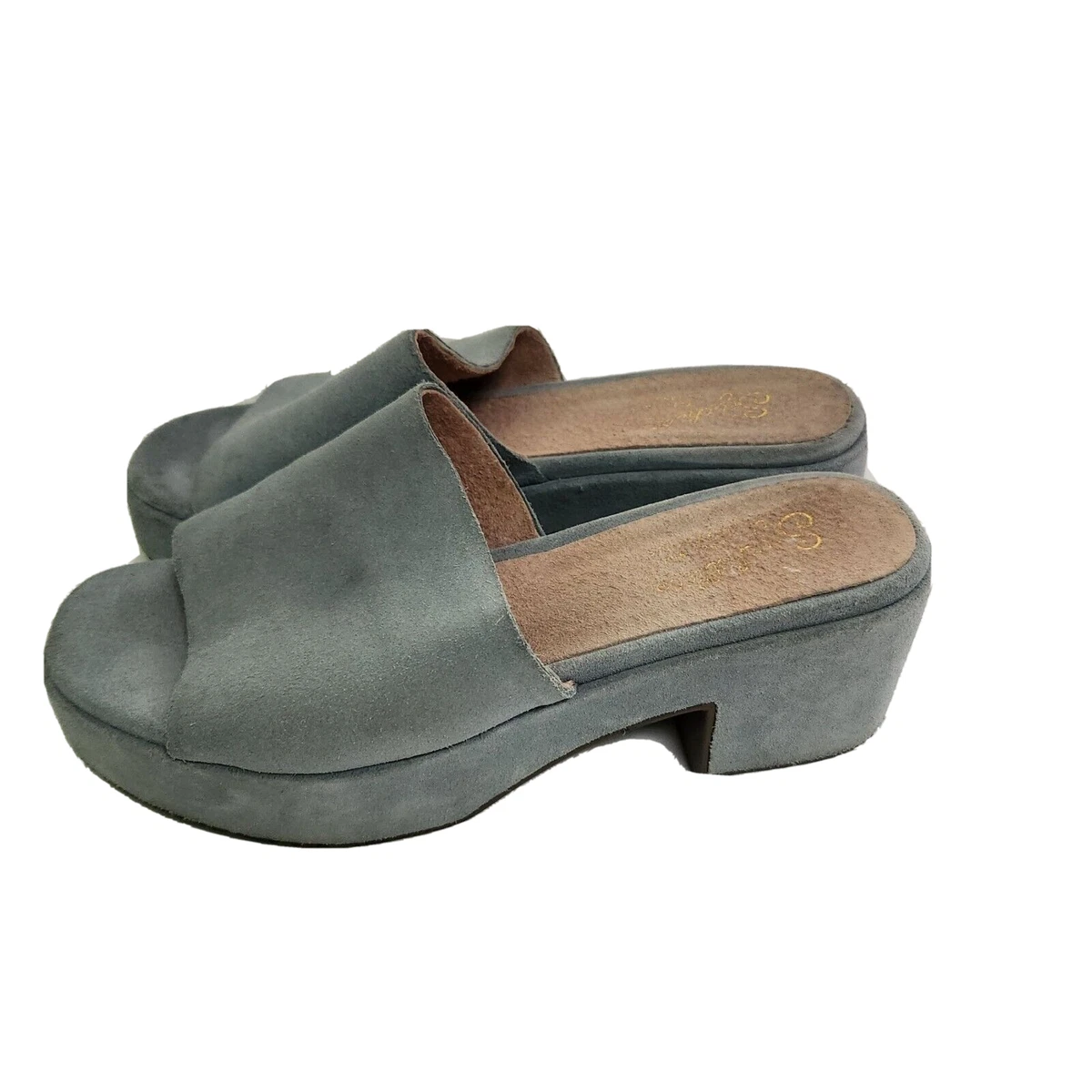 Anthropologie Seychelles Cascade Platform Slide Heels Size 6.5 eBay