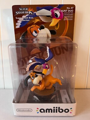 Duck Hunt Duo Amiibo Figur Super Smash Bros No. 47 Nintendo Switch 3DS WiiU