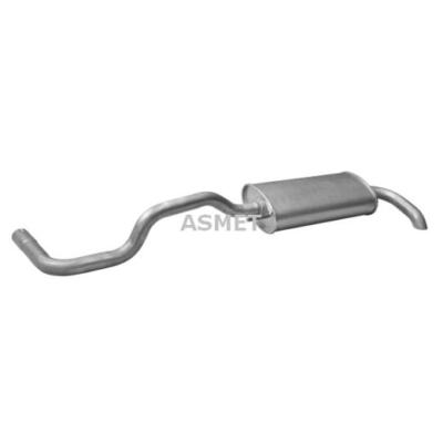 ASMET Endschalldämpfer Schalldämpfer für Seat Ibiza II 1.4i 1.0i 1.9 D