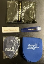 Vintage British Caledonian Airways Travel Kit