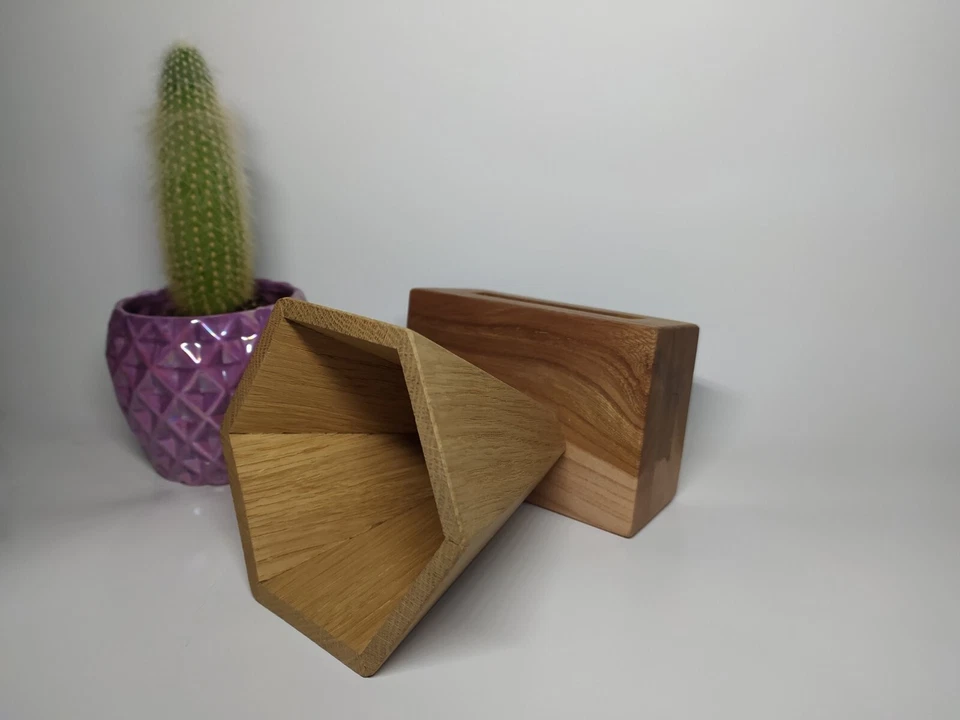 Soporte de teléfono de madera - amplificador de sonido pasivo Foto 2 de 4