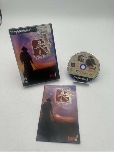 Way of the Samurai Sony PlayStation 2 PS2 CIB Complete Manual TESTED