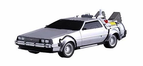 Miniature DeLorean Retour Vers Le Futur – Hot Wheels Elite 1/43, Gris Métal, Neuve
