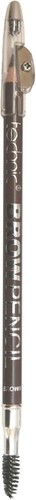 Technic Eyebrow Pencil Brow Liner Definer Brush Sharpener Brown/Brown Black - Picture 4 of 10