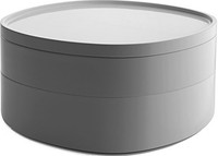 Alessi birillo Bathroom Organizer In Pmma, White Alessi birillo Bathroom Organizer In Pmma, White