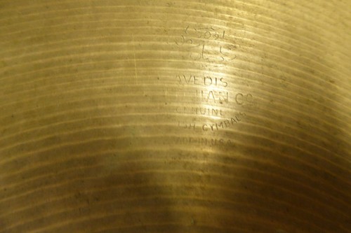 Zildjian Cymbals 70's 80's set 20, 19, 18, 13 hi hats - Picture 8 of 10