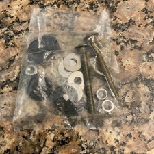 Toilet Bowl Fastening 2 3/4 Inch Bolts Washer Nuts Bathroom Redo Renovation Part