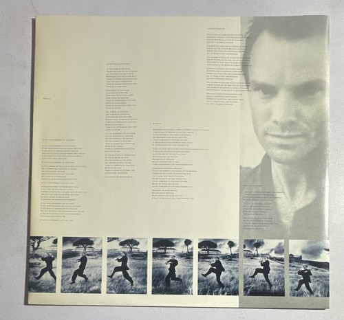 STING Dream Of The Blue Turtles A&M Lyric Inner EX / EX Condition - Picture 6 of 8