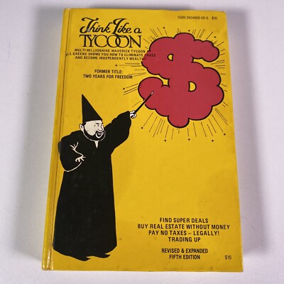 Think Like a Tycoon by Bill Greene Vtg. HC Book 1980 Revised & Expanded Edition