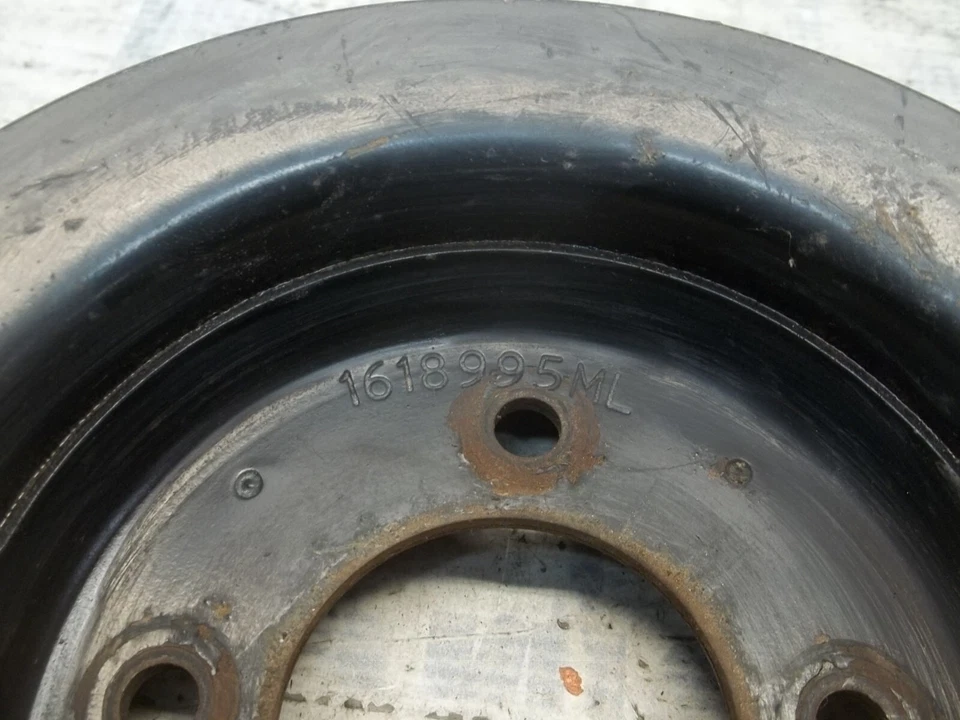 82-85 Cadillac Deville Eldorado Seville 4.1L Crank Shaft Pulley Two-Groove OEM - Image 3 of 4